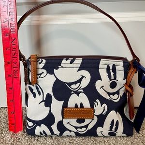 Dooney & Bourke Navy and White Mickey Mouse Mini Bag